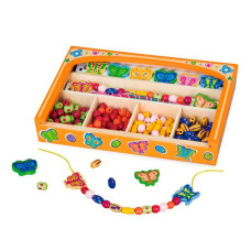 Набір для створення прикрас Viga Toys Намисто з метеликів (58550)