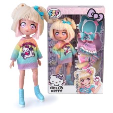 Ігровий набір 4SF MANGA DOLLS серії "Hello Kitty" – СТИЛЬНА ЦУКЕРОЧКА-ЄДИНОРІГ (з аксес.)