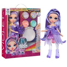 Ігровий набір з лялькою RAINBOW HIGH серії "Rainbow Shimmers" - ВІОЛЕТТА (зі слаймом)