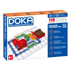 Конструктор електронний DOKA "118 СХЕМ"
