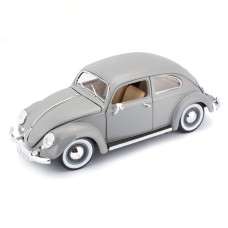 Автомодель - VOLKSWAGEN KÄFER BEETLE (1955) (сірий, 1:18)
