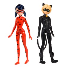 Набір ляльок "ЛЕДІ БАГ І СУПЕР-КІТ" серії "Basic" – ЛЕДІ БАГ І СУПЕР-КІТ