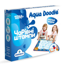 Набір для творчості  AQUA DOODLE - ЧАРІВНІ  ВОДНІ ШТАМПИ