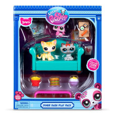 Ігровий набір LITTLEST PET SHOP - ВЕЧІРКА ЗІ СМАКОЛИКАМИ