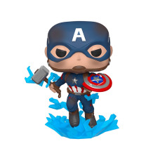 Ігрова фігурка FUNKO POP! cерії "Месники: Фінал" - КАПІТАН АМЕРИКА З МЙОЛЬНІРОМ