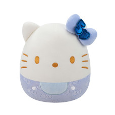 М'яка іграшка SQUISHMALLOWS – ХЕЛОУ КІТТІ У СИНЬОМУ (20 cm)