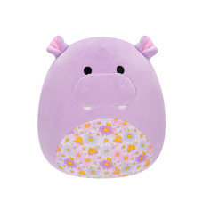 М'яка іграшка SQUISHMALLOWS – БЕГЕМОТ ХАННА (19 cm.)