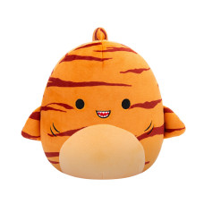 М'яка іграшка SQUISHMALLOWS – ТИГРОВА АКУЛА ДЖАГГЕР (19 cm)