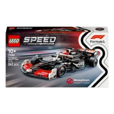 Конструктор LEGO Speed Champions Автомобіль для перегонів MoneyGram Haas F1 Team VF-24, 242 деталі (77250)