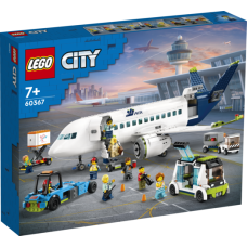 Конструктор LEGO City Пассажирский самолет 913 деталей (60367)
