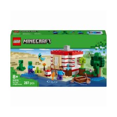 Конструктор LEGO Minecraft Будинок з вибухівки в джунглях 287 деталей (21275)