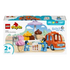 Конструктор LEGO DUPLO Bluey Подорож із морозивом із Блуї 22 деталі (10458)