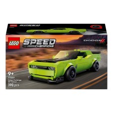 Конструктор LEGO Speed Champions Спортивний автомобіль Dodge Challenger SRT Hellcat 390 деталей (77237)