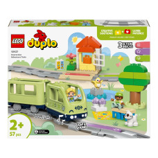 Конструктор LEGO DUPLO Town Интерактивный приключенческий поезд 57 деталей (10427)