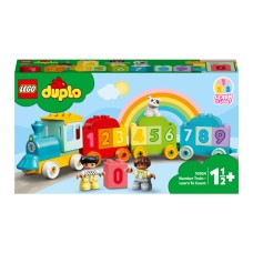 Конструктор LEGO DUPLO Creative Play Поїзд із цифрами Вчимося рахувати 23 деталі (10954)