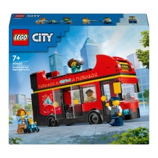 Конструктор LEGO City Червоний двоповерховий екскурсійний автобус 384 деталі (60407)