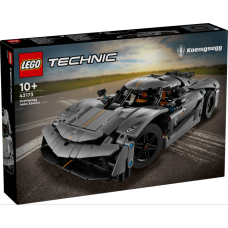Конструктор LEGO Technic Koenigsegg Jesko Absolut сірий гіперкар 801 деталь (42173)