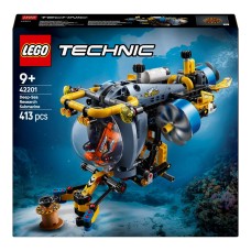 Конструктор LEGO Technic Глибоководний дослідницький підводний човен 413 деталей (42201)