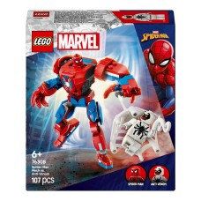 Конструктор LEGO Super Heroes Робот Людини-павука проти Анти-Венома 107 деталей (76308)