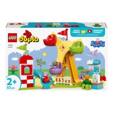 Конструктор LEGO DUPLO Свинка Пеппа Ярмарок розваг 53 деталі (10453)