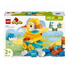 Конструктор LEGO DUPLO Town Тварини на колесах 3 в 1, 58 деталей (10448)