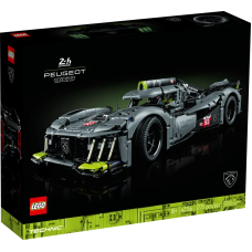 Конструктор LEGO Techniс Peugeot 9X8 24H Le Mans Hybrid Hypercar 1775 деталей (42156FSC)