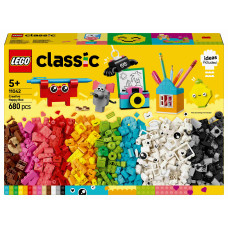 Конструктор LEGO Classic Счастливый творческий набор 680 деталей (11042)
