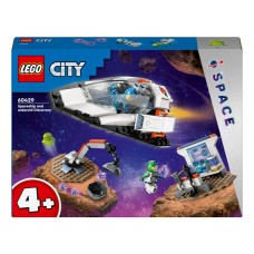 Конструктор LEGO City Космічний корабель і дослідження астероїда 126 деталей (60429)