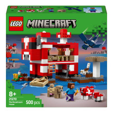 Конструктор LEGO Minecraft Грибной дом 500 деталей (21270)