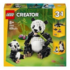Конструктор LEGO Creator Дикі тварини: пандові 626 деталей (31165)