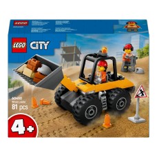 Конструктор LEGO City Жовтий будівельний автонавантажувач 81 деталь (60450)