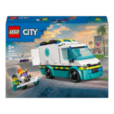 Конструктор LEGO City Скорая помощь 184 детали (60451)