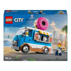 Конструктор LEGO City Грузовик с пончиками 196 деталей (60452)