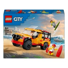 Конструктор LEGO City Пляжна рятувальна вантажівка 214 деталей (60453)