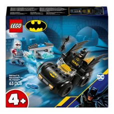 Конструктор LEGO DC Batman: Бетмен і Бетмобіль проти містера Фріза 63 деталі (76301)