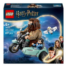 Конструктор LEGO Harry Potter Поездка Хагрида и Гарри на мотоцикле 617 деталей (76443)