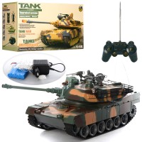 Танк 2865-1 радіокер., акум., рухома башня, стріляє, кульки, муз., світло, кор., 54-31,5-22 см.