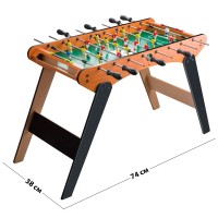 Футбол 1075+1 дерев., на штангах, на ніжках, ігр. поле, кор., 41-92-7 см.