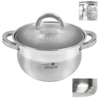 Каструля з кришкою інд.дно "Belly" 6.1л 26 * 14см MH-2723