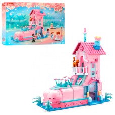 Конструктор SLUBAN M38-B0770 "Girls Dreams": весілля, будинок, фігурки, 398 дет.