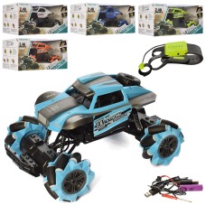 Джип XB1031CG радіокер. 2,4G (браслет), акум., 1:16, USB, 2 види, світло, кор., 33-18-20 см.