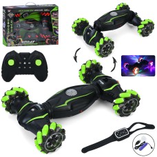 Машинка SY057 радіокер.2,4G(пульт2шт.,1-браслет),акум.,трюк.,пара,USB,2кольори,світло,кор.,51-34-11.