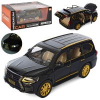 Джип AP-1707 АвтоСвіт, 1:24, мет., інерц., відчин.двері, муз., світло, бат.(таб.), кор., 29-12-15см.