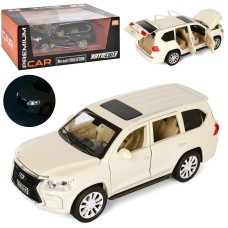 Машина AP-1702 АвтоСвіт,1:24,мет.,інерц.,відч.двері,2кольори,муз.,світло,бат.(таб.),кор.,29-12-15см.