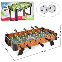 Футбол 1081A дерев., на штангах, на ніжках, м'яч 2шт., шкала ведення рахунку, кор., 67-36-7см.