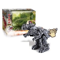 Динозавр 60170 пара, реагує на плеск, ходить, муз., світло, бат., кор., 37-28-16см.