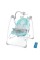 Гойдалка-шезлонг ME 1028 SENSA Circles Aqua Mint (1шт) ел.прив,5швидк,таймер,муз-15мел,зв.прір,карус-3п