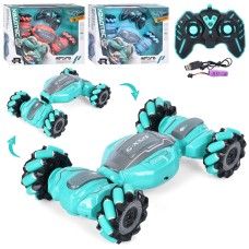Машинка XB1099 радіокер, 2.4G,акум.,USB,ролик. колеса,змінює форму,3 кольори,муз.,світло,36-29-8,5см