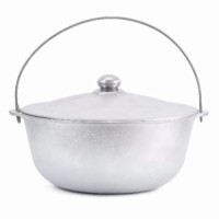 Казан алюмінієвий з дужкою та кришкою "Турист" ТМ BRIZOLL 8л., 12-008-1