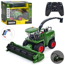 Комбайн  6605 радіокер. 2.4G, 1:24, акум., USB, гумові колеса, пара, муз., світло, кор., 28-14-23см.